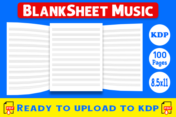 Blank Sheet Music Interior: A Practical Resource for KDP Publishers and Musicians