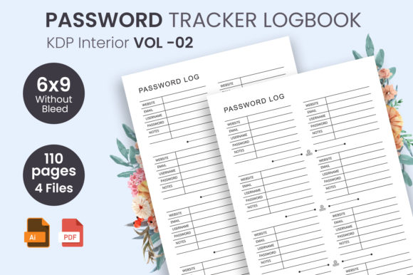 Building a Profitable KDP Business with Password Logbook Interiors: A Comprehensive Guide to Volume 02