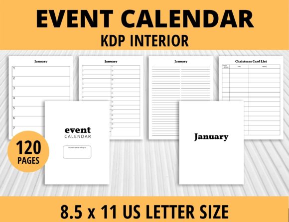 Event Calendar Design Assets