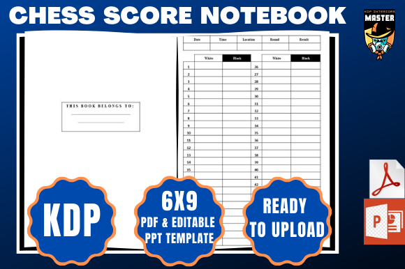 KDP Chess Score Notebook: Strategic Implementation for Low-Content Publishing