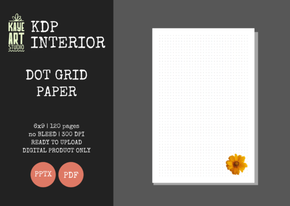 KDP Dot Grid Paper 44: Premium Interior Design