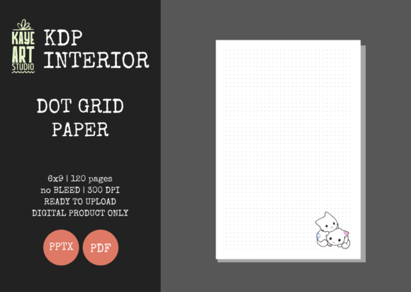 KDP Dot Grid Paper 62: A Practical Interior Solution for No-Content Publishing