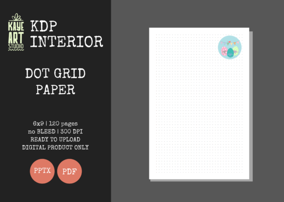 KDP Dot Grid Paper 95: Streamlining Your Low Content Publishing Workflow