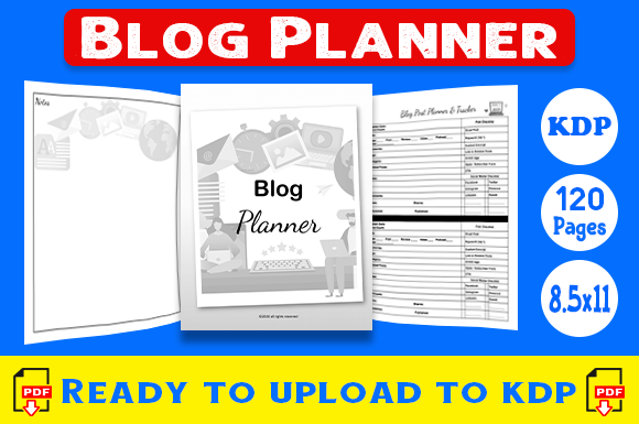 Mastering Content Creation: The Ultimate Guide to Using a Blog Planner Interior for KDP Success