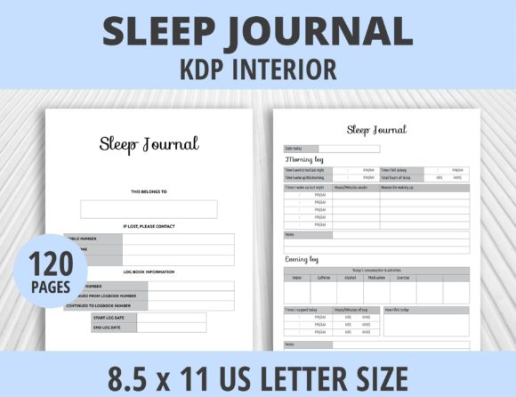 Strategic Sleep Tracking: Leveraging the Sleep Journal KDP Interior for Modern Publishing and Personal Wellness