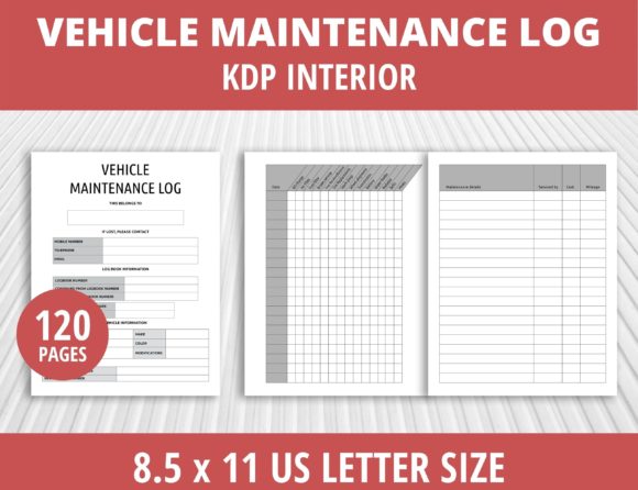 Streamlining KDP Publishing with a Professional Vehicle Maintenance Log Template